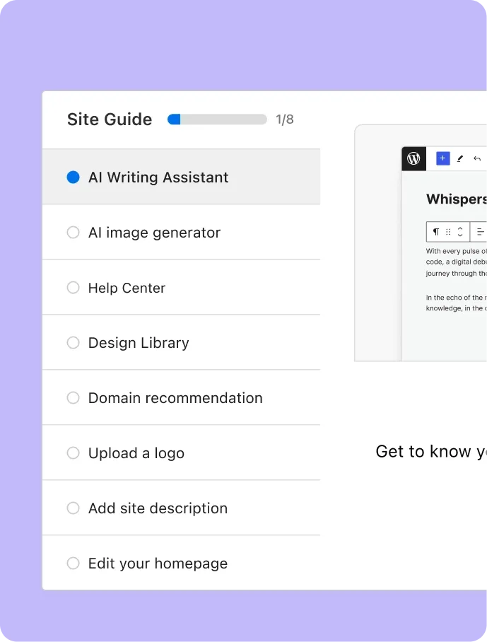 Freedom and Flexibility