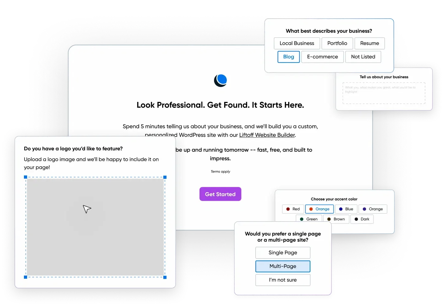 custom-built website