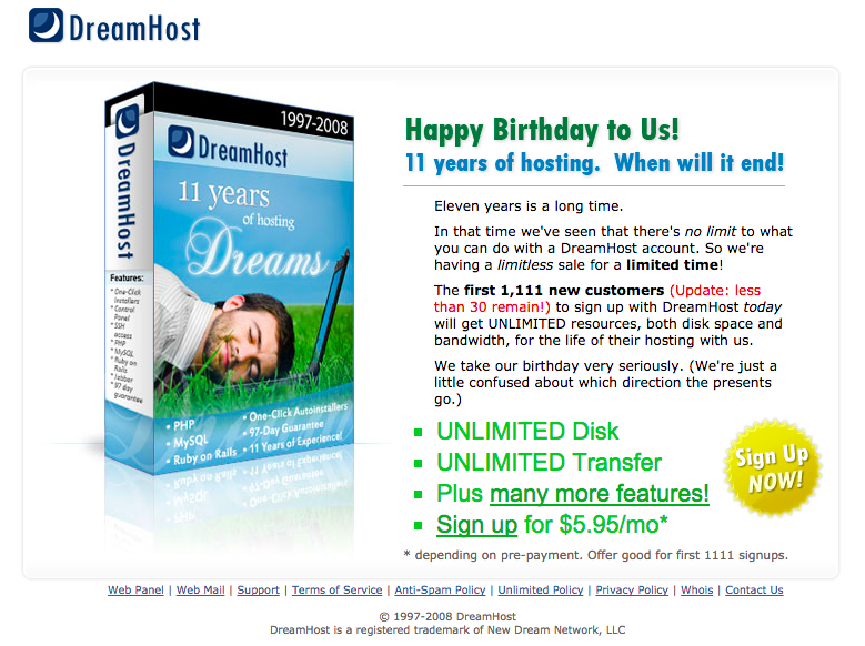 dreamhost.com 2008