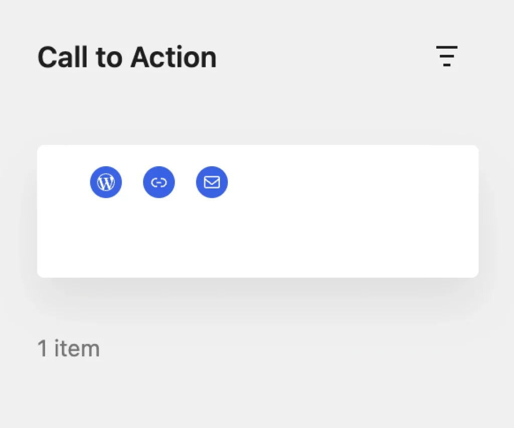 A gray box says 'Call to Action' in the top-left corner.