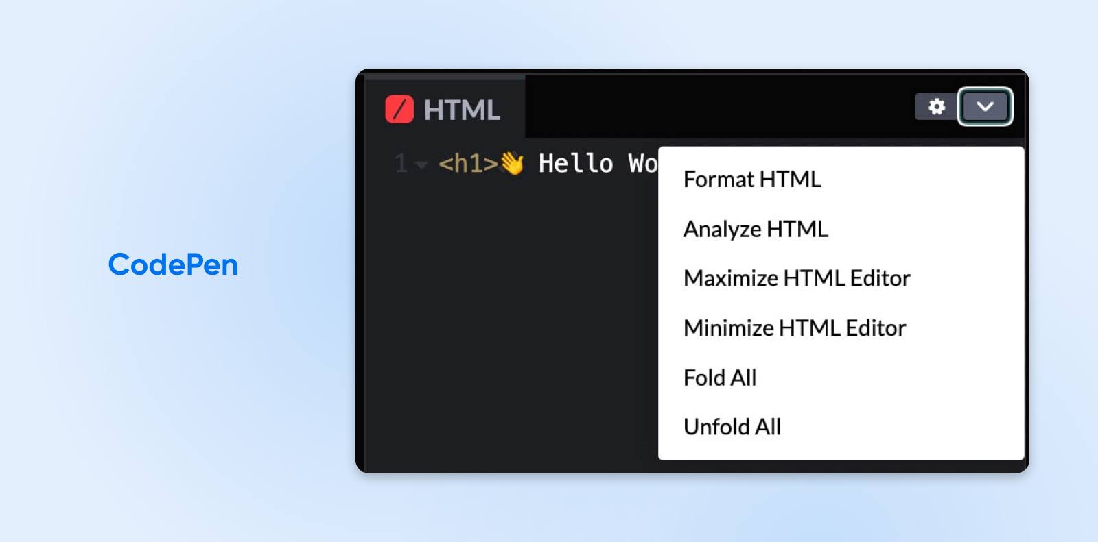 CodePen offers a tool called Analyze HTML to look for code errors