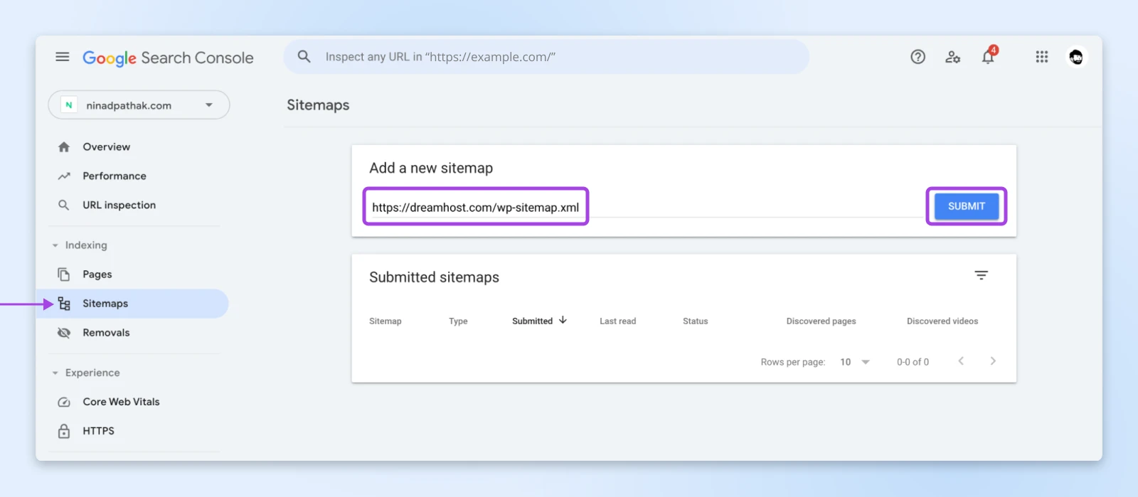 Submit XML Sitemap Through Google Search Console