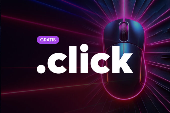 ¿Listo? ¿Preparado? ¡.CLICK! ¡Obtén tu dominio gratis hoy mismo!